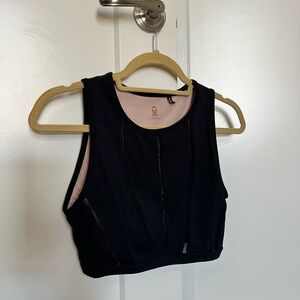 Good American Black Women's Active Top